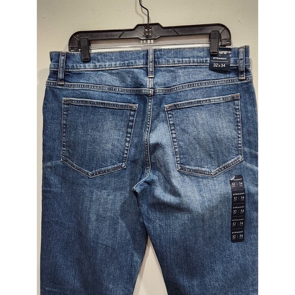 NEW! J. Crew Straight Fit Signature Flex Light Medium Wash Jeans, 32x34 - Picture 9 of 13